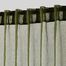 Laurent Sheer Concealed Tab Top Curtains (Set of 2)